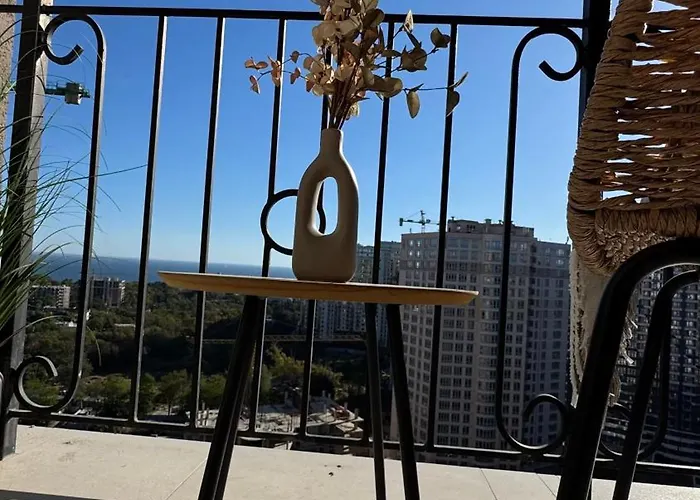 Apartament романтическая с шикарным видом на море