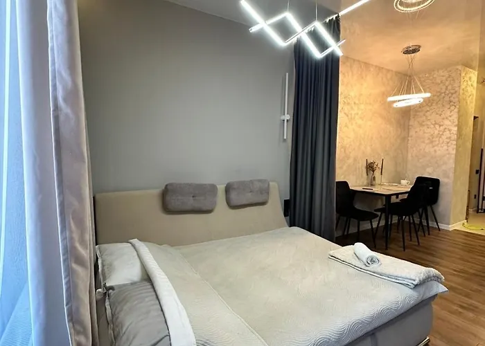 романтическая с шикарным видом на море 公寓 *